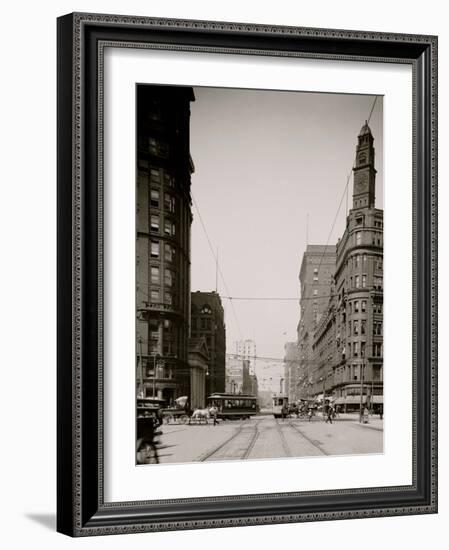 Euclid Avenue, Cleveland, Ohio-null-Framed Photo