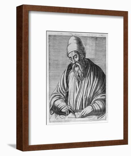 Euclid Mathematician of Alexandria-Andre Thevet-Framed Art Print