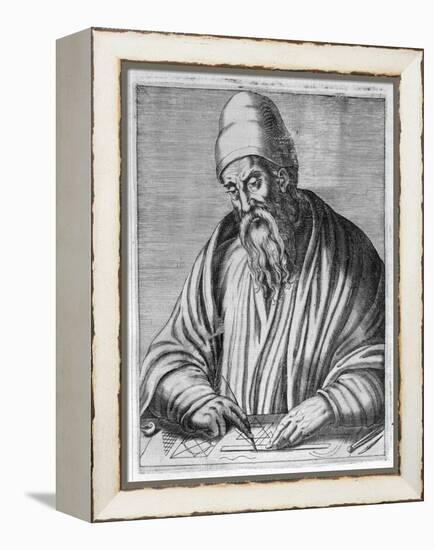 Euclid Mathematician of Alexandria-Andre Thevet-Framed Stretched Canvas