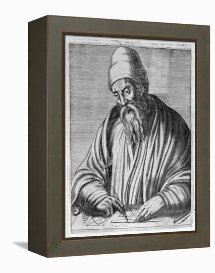 Euclid Mathematician of Alexandria-Andre Thevet-Framed Stretched Canvas