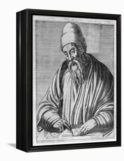 Euclid Mathematician of Alexandria-Andre Thevet-Framed Stretched Canvas