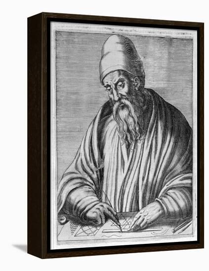 Euclid Mathematician of Alexandria-Andre Thevet-Framed Stretched Canvas