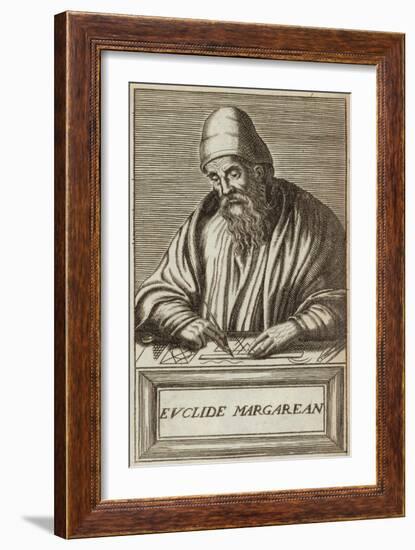 Euclid of Alexandria-Andre Thevet-Framed Giclee Print