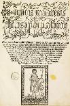 Title Page of Elementa-Euclid-Giclee Print