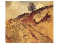 Heathland Shepherd-Eugen Bracht-Stretched Canvas