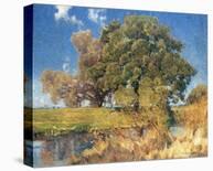 Oaks-Eugen Bracht-Stretched Canvas