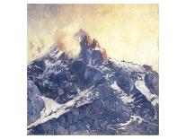 Zugspitze Mountain-Eugen Bracht-Art Print