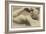 Eugen Sandow American Exponent of Physical Fitness Showing off His Arm Muscles-null-Framed Art Print