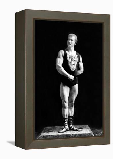 Eugen Sandow, Father of Modern Bodybuilding-Science Source-Framed Premier Image Canvas