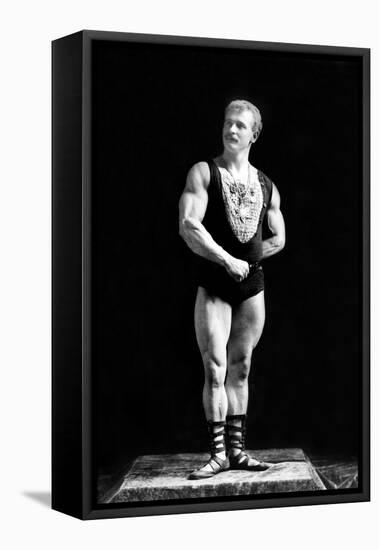 Eugen Sandow, Father of Modern Bodybuilding-Science Source-Framed Premier Image Canvas