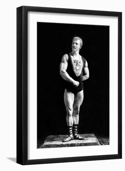 Eugen Sandow, Father of Modern Bodybuilding-Science Source-Framed Giclee Print