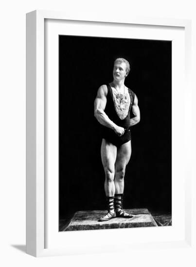 Eugen Sandow, Father of Modern Bodybuilding-Science Source-Framed Giclee Print