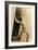 Eugen Sandow Holding a Pillar, in Classical Ancient Greco-Roman Pose, C.1897-null-Framed Photographic Print