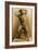 Eugen Sandow, in Classical Ancient Greco-Roman Pose, C.1893-Napoleon Sarony-Framed Photographic Print