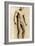 Eugen Sandow, in Classical Ancient Greco-Roman Pose, C.1893-Napoleon Sarony-Framed Photographic Print