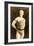 Eugen Sandow Wearing Leopard Skin, in Classical Ancient Greco-Roman Pose, C.1894-null-Framed Photographic Print