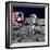 Eugene A. Cernan, Commander, Apollo 17 Salutes the Flag on the Lunar Surface-null-Framed Photo