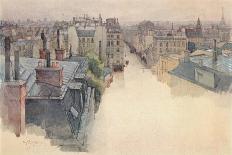 'The Canal St Martin', 1915-Eugene Bejot-Giclee Print