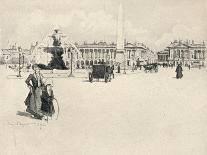 'Les Tuileries', 1915-Eugene Bejot-Framed Giclee Print