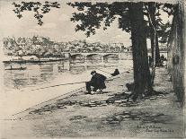 The Pont Neuf, 1915-Eugene Bejot-Framed Premier Image Canvas