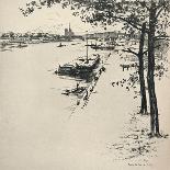 The Pont Neuf, 1915-Eugene Bejot-Framed Premier Image Canvas