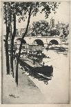 The Pont Neuf, 1915-Eugene Bejot-Mounted Giclee Print