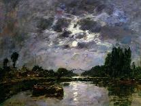 The Effect of the Moon, 1891-Eugène Boudin-Giclee Print