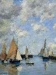 Low Tide at Trouville, 1895-Eugène Boudin-Giclee Print