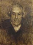 Portrait of Paul Verlaine (1844-96) 1890-Eugene Carriere-Giclee Print
