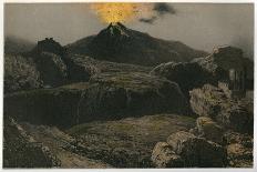 Vesuvius, Cones-Eugene Ciceri-Art Print