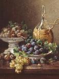 Still Life of Grapes, Plums and Wine-Eugene Claude-Framed Giclee Print
