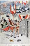 The Peace Treaty Avenges France for Her Loss of the Franco-Prussian War-Eugene Damblans-Framed Art Print