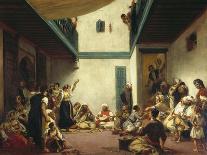 A Jewish Wedding in Morocco, C. 1841-Eugene Delacroix-Giclee Print