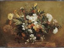 Flowers-Eugene Delacroix-Framed Giclee Print