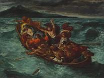 Christ Asleep during the Tempest, c.1853-Eugene Delacroix-Giclee Print