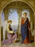 The Annunciation, 1860-Eugene-Emmanuel Amaury-Duval-Premier Image Canvas