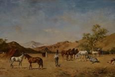 An Arabian Camp, 1873-Eugene Fromentin-Giclee Print