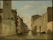 Canal in Venice, C.1870 (Oil on Panel)-Eugene Fromentin-Giclee Print