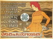 Cycles and Cars Georges Richard, 1899-Eugène Grasset-Laminated Giclee Print