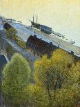 Sunrise over Stockholm Rooftops, 1903-Eugene Jansson-Giclee Print