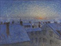 Sunrise over Stockholm Rooftops, 1903-Eugene Jansson-Giclee Print