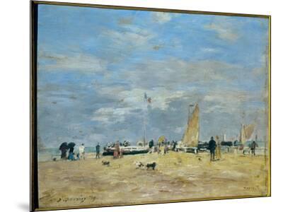 Tableau Deauville Port Eugène Boudin 50x60cm | Maisons du Monde Tableau Deauville Port Eugène Boudin 50x60cm | Maisons du Monde
