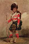A Piper of the 79th Highlanders at Chobham Camp in 1853-Eugene Louis Lami-Giclee Print