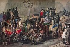 'Ladies Entering Their Carriage in Belgrave Square', 19th century-Eugene Louis Lami-Giclee Print