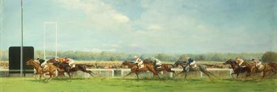 Le Grand Prix de Paris at Longchamp, 1933-Eugene Pechaubes-Premier Image Canvas