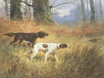 Pointers in a Landscape-Eugene Petit-Giclee Print
