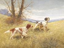 Pointers in a Landscape-Eugene Petit-Giclee Print