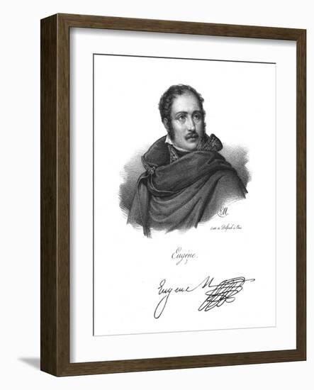 Eugene, Prince of Savoy, French-Born Austrian Soldier, C1820-Delpech-Framed Giclee Print