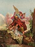 Abraham and Isaac-Eugene Ronjat-Art Print