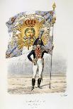 Gardes-Du-Corps De Roi, Standard Bearer, 1820-Eugene Titeux-Giclee Print